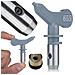 Ugello Di Spruzzatura Ultraheavy 655 - Larghezza 30cm, Metallo Nichelato | Compatibile Con Graco, Titan, Wagner | Per Gesso E Bitume - Foto miniatura 1