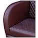 Poltrona In Similpelle Marrone 83x90x87h - Foto miniatura 2