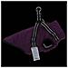 Cappotto per Cani con imbracatura Viola L28 Pile e Poliestere - Foto miniatura 9