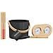 Set di Accessori per Sauna 4 pcs Nero - Foto miniatura 1