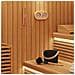 Set di Accessori per Sauna 4 pcs Nero - Foto miniatura 2