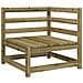 Set Divani da Giardino 9 pz in Legno Impregnato di Pino - Foto miniatura 4