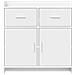 Credenza Bianco 75 x 36 x 80 cm Legno ingegnerizzato - Foto miniatura 4