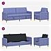 Set di Divani con Storage 2 pcs Blu jeans Poliestere - Foto miniatura 4