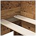 Struttura letto con testata Legno antico 80 x 200 cm - Foto miniatura 6