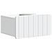 Mobiletto da notte a muro 2 pcs Bianco 49 x 34,5 x 24 cm - Foto miniatura 2