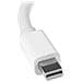 Adattatore Mini DisplayPort a HDMI e VGA - Convertitore audio / video da viaggio mDP 2 in 1 - 1920x1200 / 1080p - Nero - Foto miniatura 2