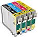 Cartuccia Compatibile Epson T0712 T0892 Nero Stylus D78 D92 D120 Dx4000 Dx4400 Dx5000 Dx7000f Dx8400 S20 Sx100 Sx200 Sx205 Sx209 Sx210 Sx215 Sx401 - Foto miniatura 1