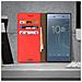 Custodia Per Sony Xperia Xz1 - Serie First Class In Pelle Rossa - Foto miniatura 14