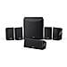 Sistema di Diffusori Home Theater NS-P41 a 5.1 Canali e Subwoofer da 100 Watt Colore Nero - Foto miniatura 1