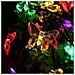 5 Meter Solar Led Catena Di Luci 20 Farfalle Colorate Decorazione Illuminazione Per Natale Feste Feste (rgb)  - Foto miniatura 1