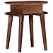 Comodino 50x35x55 Cm In Legno Massello Di Acacia - Foto miniatura 3