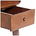 Comodino 50x35x55 Cm In Legno Massello Di Acacia - Foto miniatura 6