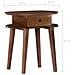 Comodino 50x35x55 Cm In Legno Massello Di Acacia - Foto miniatura 7