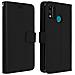 Custodia Honor 9x Lite Portafoglio Supporto Video Cover Soft Touch Nero - Foto miniatura 1
