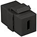 Connettore Keystone Usb-c F / f 17,2 Mm Nero - Foto miniatura 1