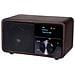 Mini Radio da Tavolo con Display OLED e DAB+ / FM DAB+ / FM / Bluetooth Colore Legno Scuro - Foto miniatura 1