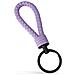 Portachiavi in Pelle per Donna, ""Strong"", Viola - Foto miniatura 1