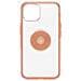 Custodia protettiva per iphone13 resistente a cadute, PopGrip PopSockets, testata 3x vs le norme anti caduta, Colore Trasparente /Coral - Foto miniatura 3