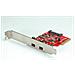 PCI-Express x4 Adapter, 2x Ports Type C USB3.1, USB 3.1 - Foto miniatura 2