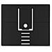 Riser supporto portatile applicabile nero, 85 - 65 mm, 30 - 45°, Alluminio, Nero - Foto miniatura 4