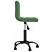 Sedia Da Ufficio Girevole Verde Scuro In Velluto - Foto miniatura 3