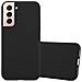 Custodia Compatibile Con Samsung Galaxy S21 In Candy Nero - Coperchio Protettivo In Silicone Tpu Flessibile - Foto miniatura 1
