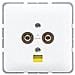 Cd 565-2 Ww Bianco Placca Per Interruttori E Coperchio Per Presa - Foto miniatura 1