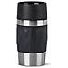 Travel Mug 0,3 Ml Nero Acciaio Inossidabile - Foto miniatura 1