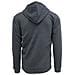 Essentials Fleece 3-stripes Hb0042, Uomini, Grigio, Xs - Foto miniatura 4