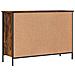 Scarpiera Rovere Fumo 100x35x70 Cm In Legno Multistrato - Foto miniatura 6
