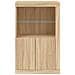 Armadietto Con Luci Led Rovere Sonoma In Legno Multistrato - Foto miniatura 9