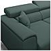 Fusion Divano 3 Sedute In Tessuto Smacchiabile T05 Verde - Foto miniatura 3