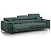 Fusion Divano 3 Sedute In Tessuto Smacchiabile T05 Verde - Foto miniatura 1