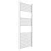 Termoarredo Bagno Scaldasalviette Acciaio Radiatore Calorifero Termosifone Bianco *** Finitura- : Bianco Opaco, Misure : H1500xl500xi450 Mm - Foto miniatura 1