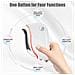 Strumento Gua Sha Elettrico Termico, Massaggiatore Viso Multifunzione 4 In 1, Viso, Doppio Mento, Risveglio Della Pelle, Trattamento Profondo - Bianco - Foto miniatura 3