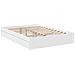 Giroletto con Cassetti Bianco 140x200 cm in Legno Multistrato - Foto miniatura 9