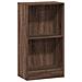 Libreria Rovere Marrone 40x24x76 Cm In Legno Multistrato - Foto miniatura 2