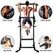 Multi Pull Up Bar Dip Station Altezza Regolabile Torre Di Potenza Attrezzature Esercizio Fitness Stazione Di Allenamento Per Casa Palestra - Foto miniatura 2