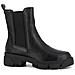 Black Casual Closed Boots Stivaletti Pelle Sintetica Scarpe Donna Nero Eu 38, 838118/09-01 - Foto miniatura 2