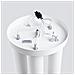 Lampada A Soffitto Lagos 5p Bianco Sl. 1465 - Moderno Lampada Da Soffitto Bianco 33x25x25 Cm - Foto miniatura 6