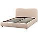Letto Contenitore Bouclé Blagnac 160 X 200 Cm Beige - Foto miniatura 4