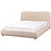 Letto Contenitore Bouclé Blagnac 160 X 200 Cm Beige - Foto miniatura 5