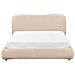 Letto Contenitore Bouclé Blagnac 160 X 200 Cm Beige - Foto miniatura 6