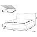 Letto Contenitore Bouclé Blagnac 160 X 200 Cm Beige - Foto miniatura 8