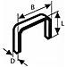 Bosch Feindrahtklammer Typ 59, 10,6 X 0,72 X 6 Mm, 1000 Stck 1000 St. 2609200239 (2609200239) - Foto miniatura 1