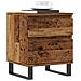 Comodini 2pz Legno Antico 40x35x50 Cm In Legno Multistrato - Foto miniatura 1