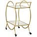 Carrello Mf3 - Oro - Metallo - 70x36,5x78 Cm - Foto miniatura 3