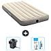 Set Materassino Gonfiabile - 191x99x25 Cm - Beige - Include Accessori Coordinati Cb14 - Foto miniatura 1