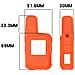 Custodia Protettiva In Silicone Per Garmin Inreach Mini 2 Orange - Foto miniatura 6
